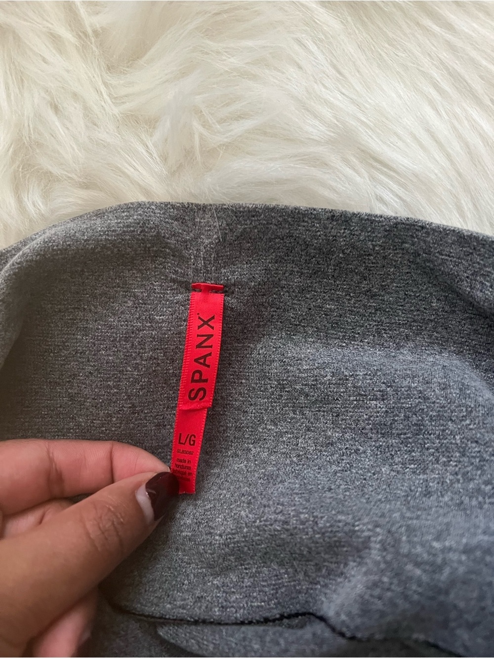 SPANX Gray compression leggings size Large - Picture 4 of 7